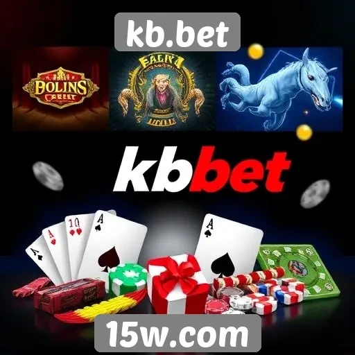 Opcões de jogos disponíveis no kb.bet